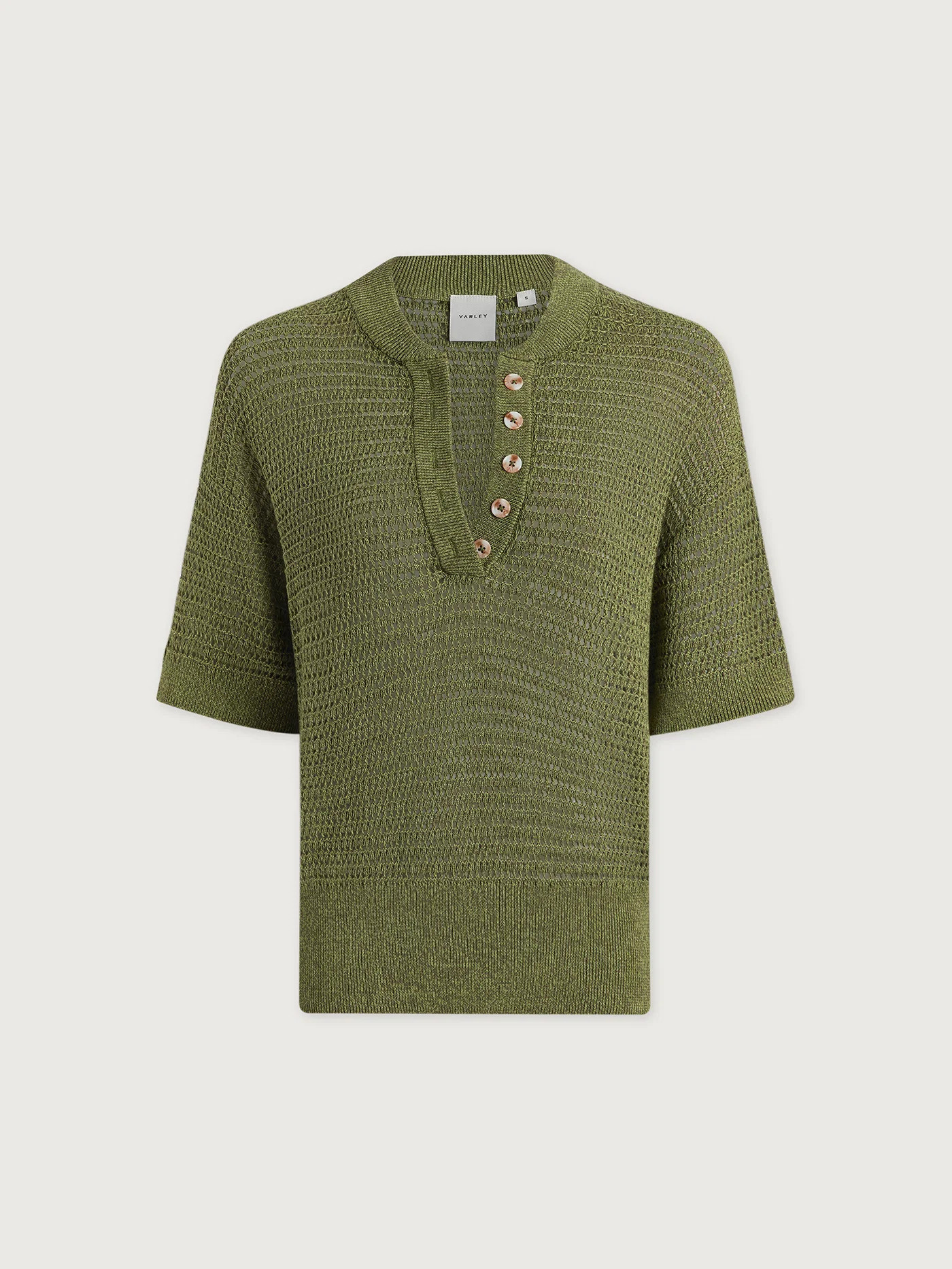 Callie Knit Top | Varley US, Mirage Grey / S | Varley US