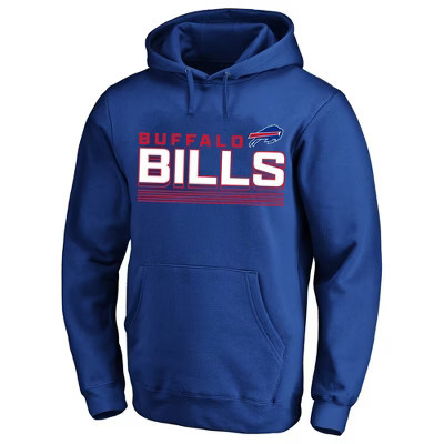 NFL Buffalo Bills Play Action Big & Tall Fleece Hoodie Sweatshirt - 6XL: Cotton-Polyester Blend, Team Logo, Pullover | Target