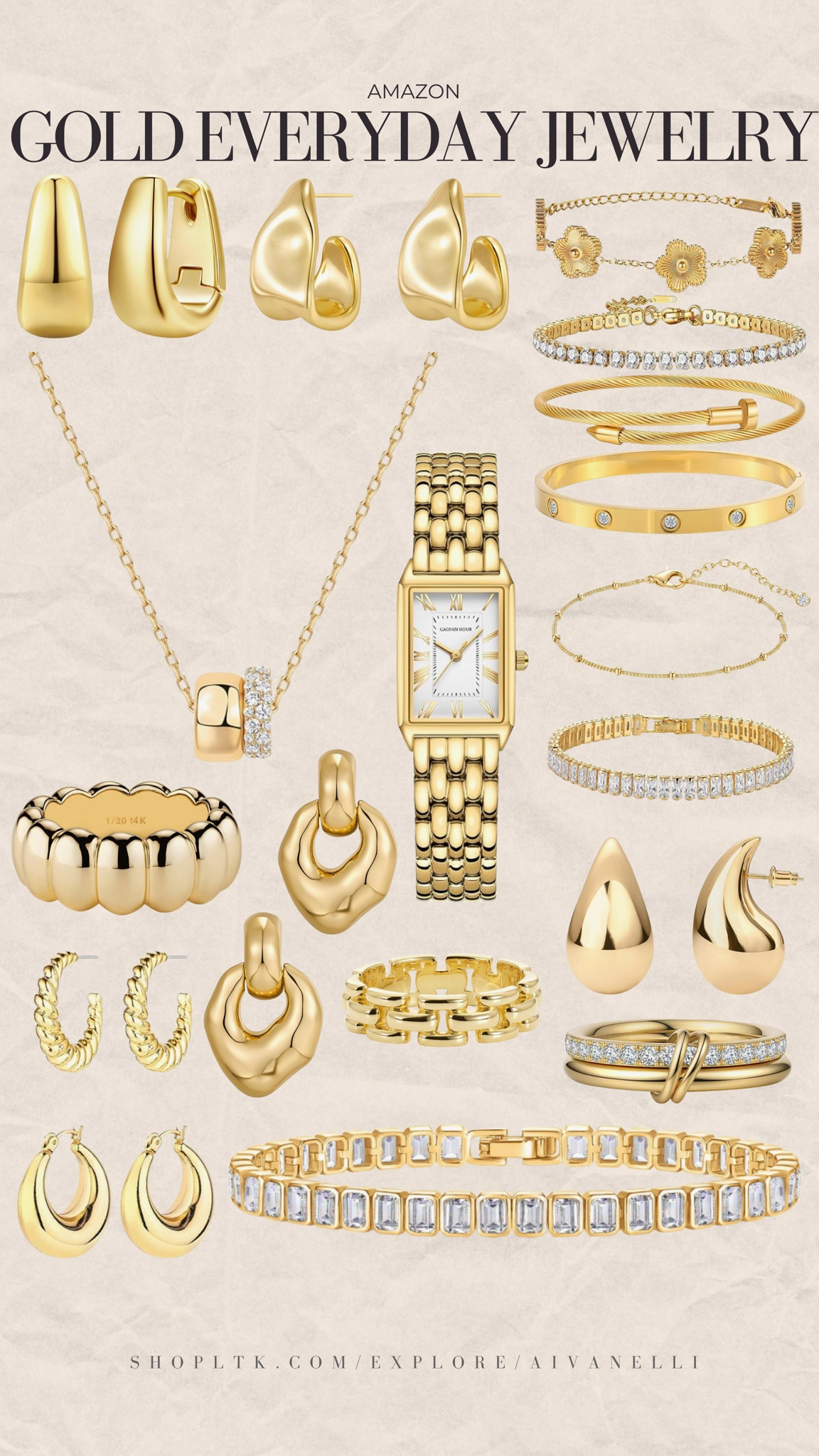 Amazon everyday gold jewelry

Affordable gold jewelry
Gold jewelry finds
Budget friendly jewelry
Gold hoop earrings
Gold pendant necklaces
Gold stacking rings
Gold chain bracelets
Everyday gold jewelry
Trendy gold accessories
Designer inspired jewelry

#LTKSeasonal #LTKSaleAlert