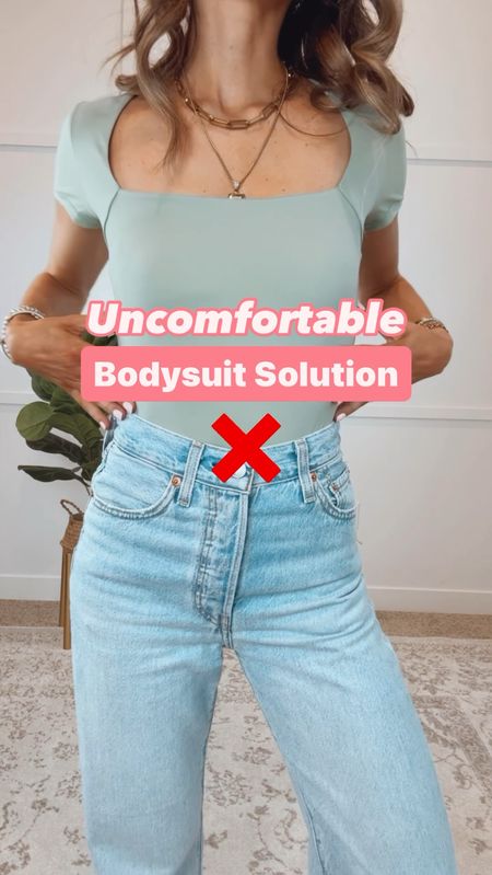❌ No more uncomfortable bodysuits snaps or thong bottoms!

✅ This capsule wardrobe top gives that seamless bodysuit look without the uncomfortable snaps! 

Fits true to size. I’m wearing a small.

#LTKfindsunder50 #LTKstyletip #LTKsalealert