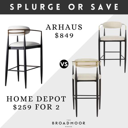 Such a great deal for a set of two of these high-end looking barstools

Home decor, look for less, dining furniture, barstool, counter stool,  Arhaus, luxury home, modern home, neutral, decor, neutral, furniture, white furniture, black furniture,

#LTKStyleTip #LTKHome #LTKSaleAlert