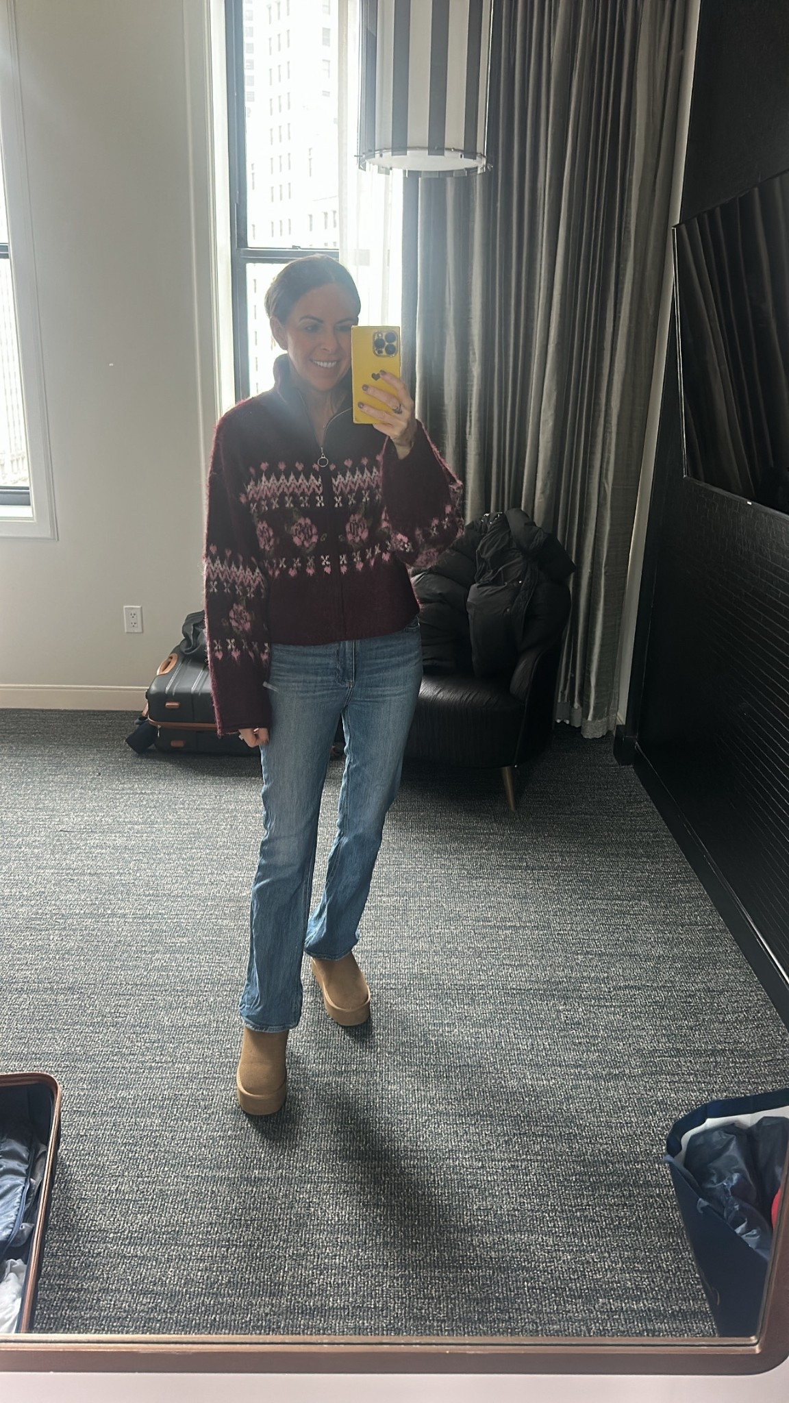 Free people look for less 
Winter sweater 
Target fashion 
Gift for her 
Chicago trip 

#LTKootd #LTKGiftGuide #LTKFindsUnder50