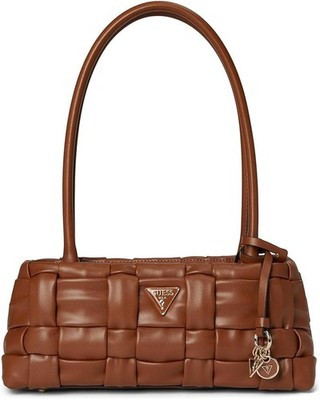 GUESS Marion Shoulder Satchel Cognac 🔥SALE DEAL | eBay US