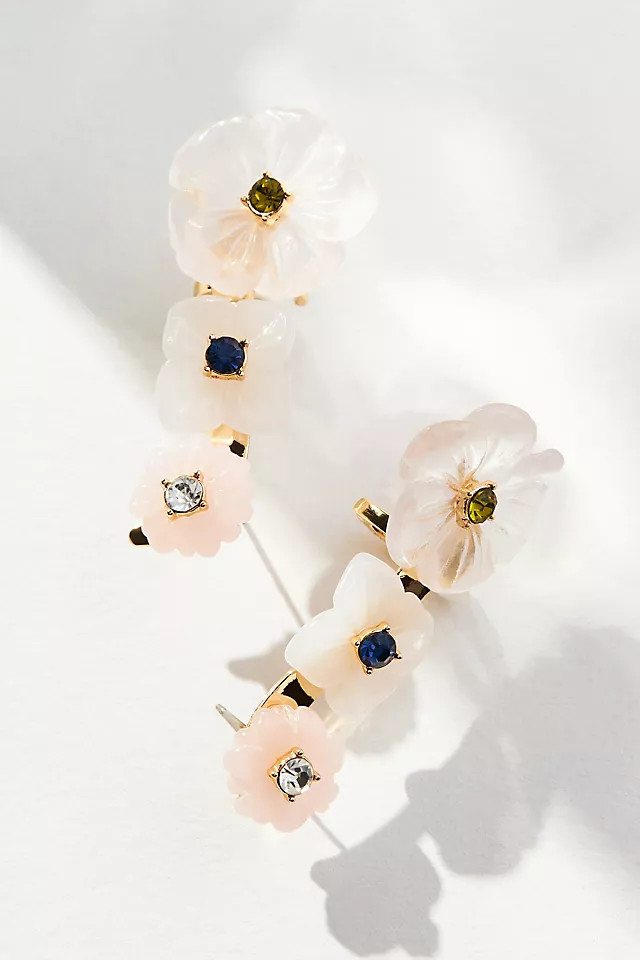 Botanist Abroad Floral Ear Cuff | Anthropologie (US)