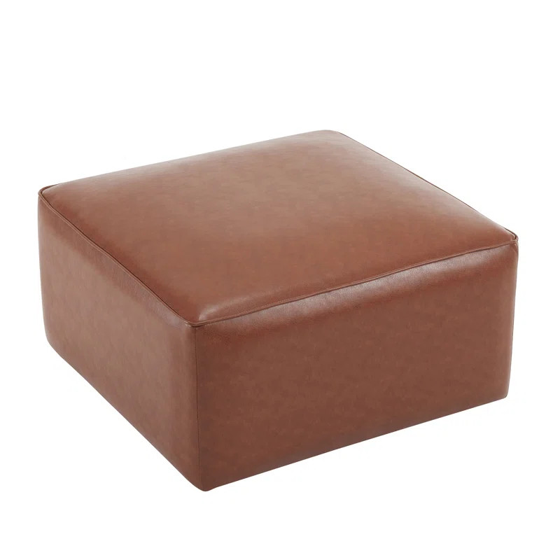 Latitude Run® Orrey PU Leather Upholstered Ottoman & Reviews | Wayfair | Wayfair North America