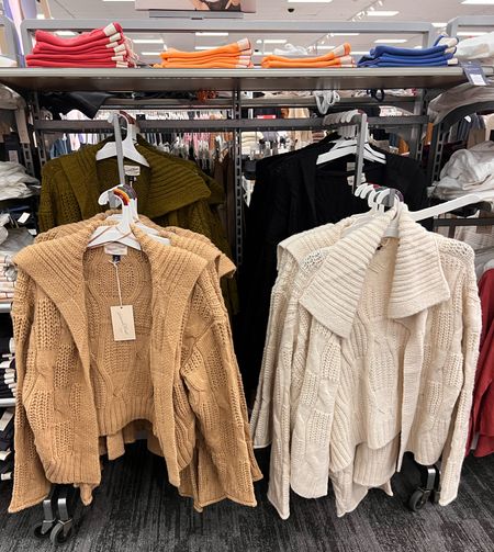 Universal thread cardigan from target , comes in four color ways . 30% off apparel, automatically applied at checkout . 

#LTKsalealert #LTKunder50 #LTKSeasonal