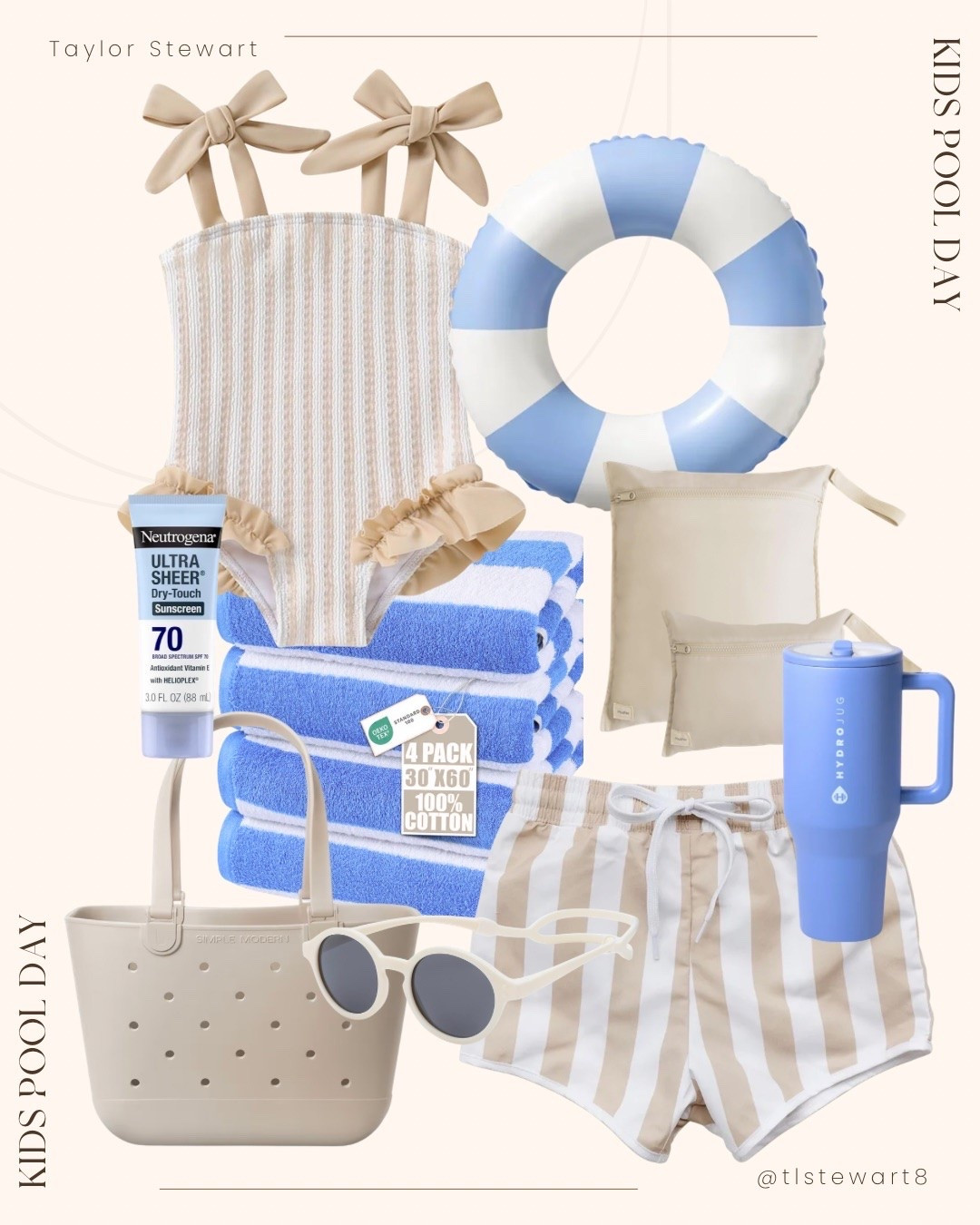 pool days with the kids are even better with these cute essentials 🤍

#LTKmomlife #LTKSwim #LTKKids