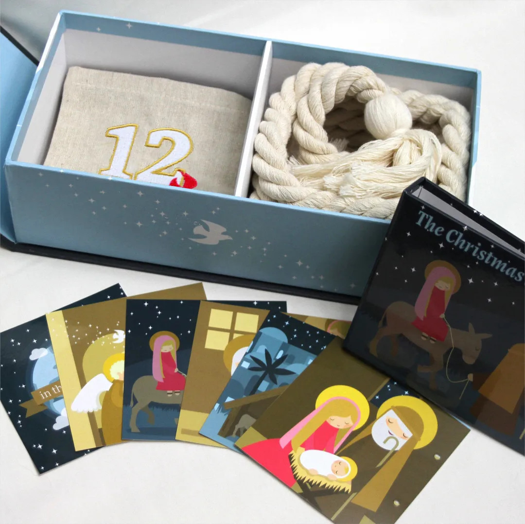 12 Day Nativity Advent Calendar Kit - FREE SHIPPING | Etsy (US)