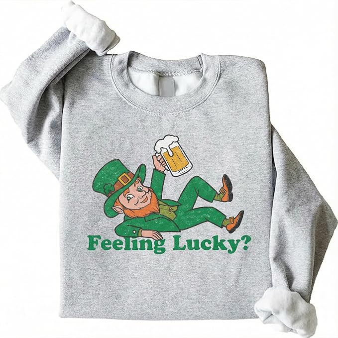 St. Patrick's Day Crewneck Sweater | Premium Pullover Sweatshirt for Men & Women | Amazon (US)