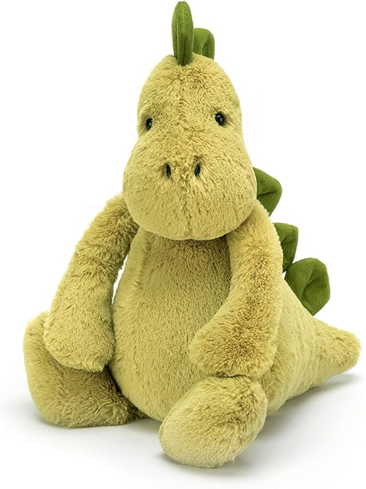 Jellycat Bashful Dinosaur Stuffed Animal, Medium, 12 inches | Amazon (US)