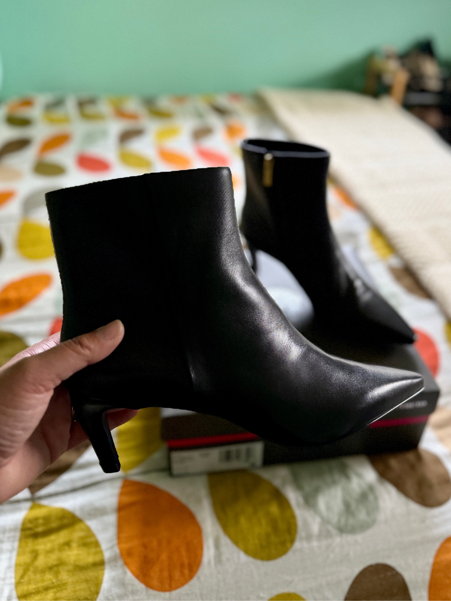 Black comma heeled booties are all the rage right now. #gifted

Perfect for wearing with wide leg pants and jeans!

I received this item for free from Amazon in exchange for my honest review.

#boots
#booties#LTKGiftGuide 

#LTKShoeCrush #LTKStyleTip