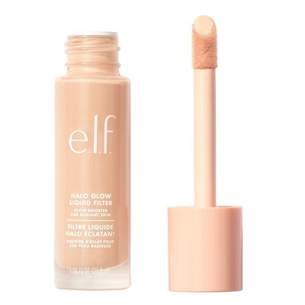 e.l.f. Halo Glow Liquid Filter Glow Booster - 3 Light/Medium - 1.06 fl oz | Target