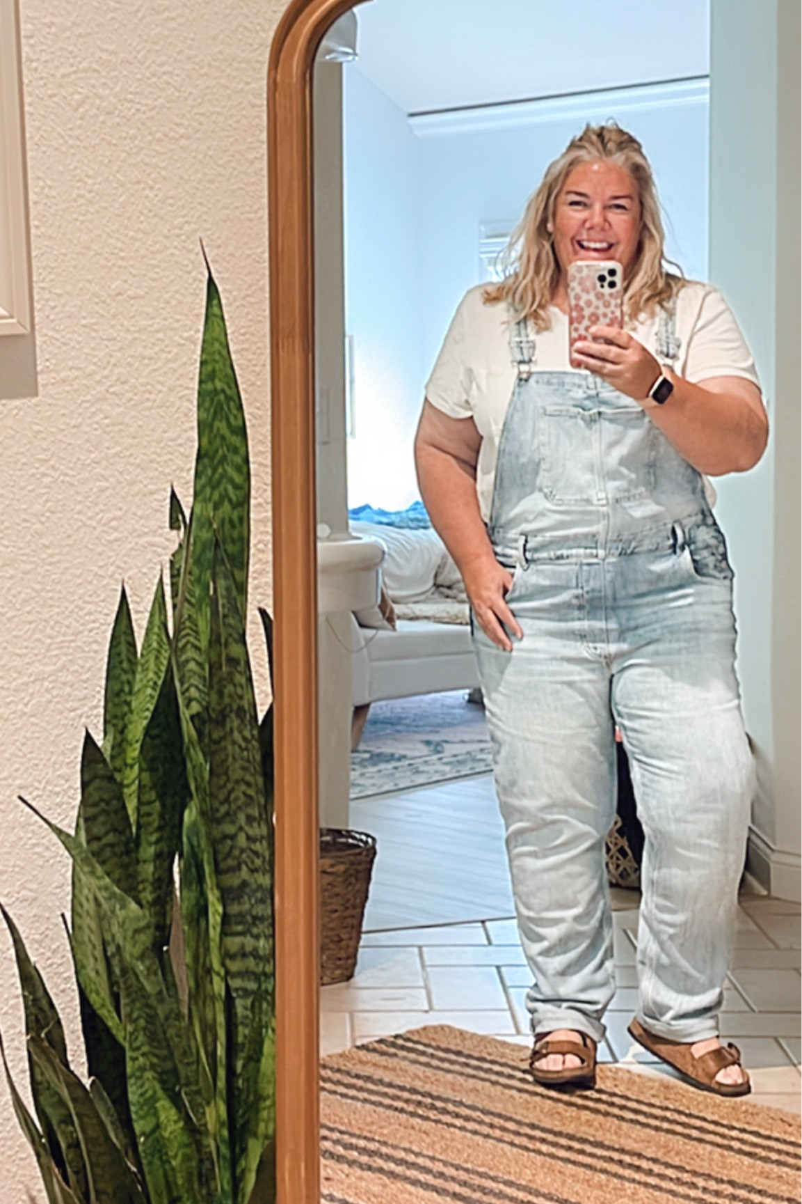 Perfect denim overalls for Summer right here!!! They fit my midsize 5’4” body perfectly! They come cuffed and are in a XL here! #denim #summerootd #overalls #midsizefashio #midlifewomen

#LTKFind #LTKstyletip #LTKcurves