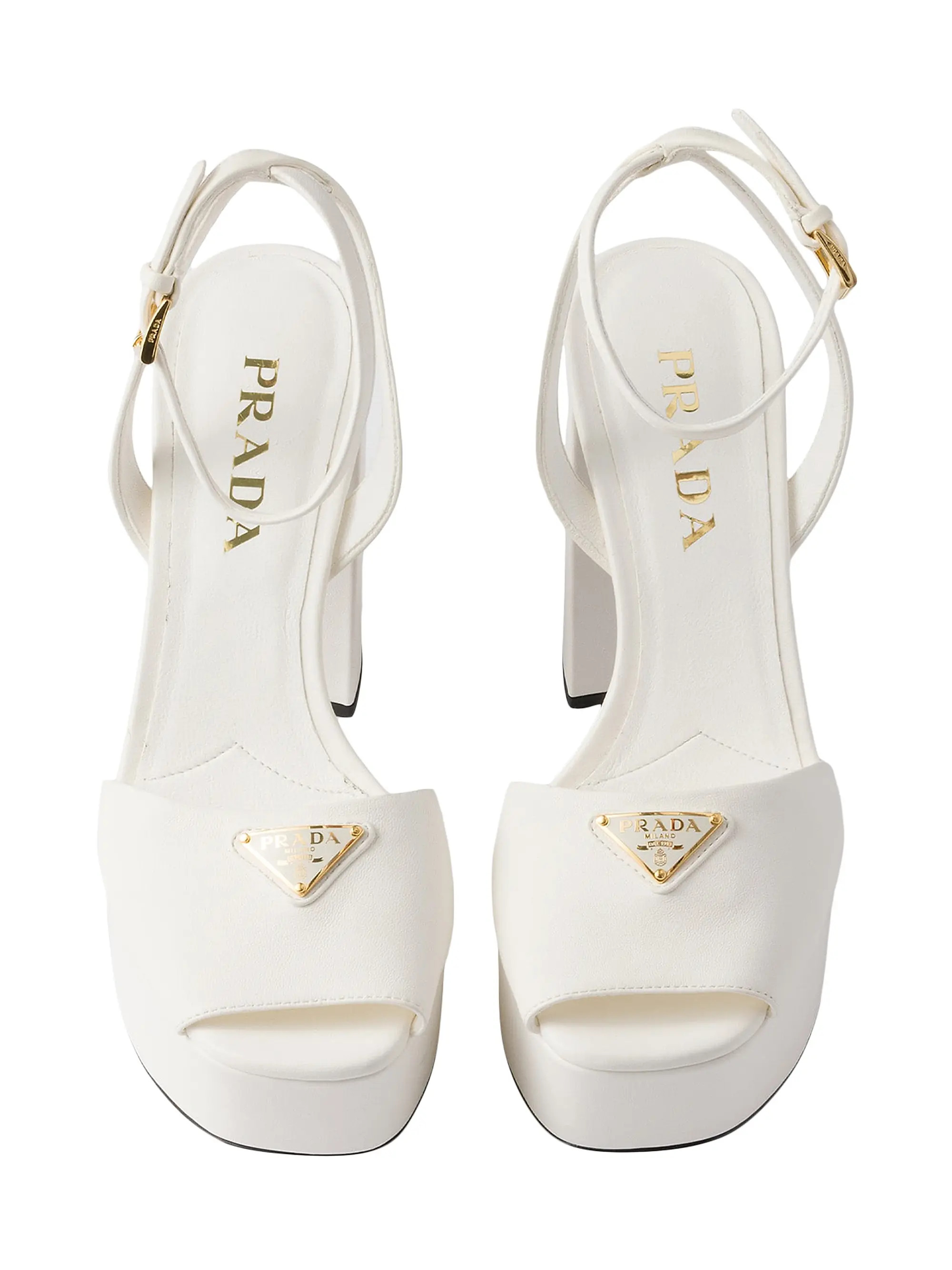 Nappa Leather Platform Sandals | Saks Fifth Avenue