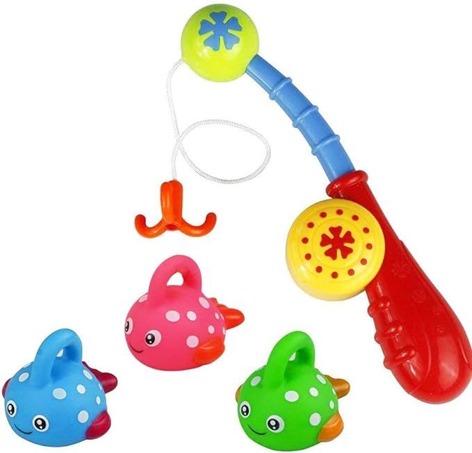 Fajiabao Baby Bath Toys for Toddlers 1-3 Bathtub Water Toy Shower Floating Fishing Games Kids Par... | Amazon (US)