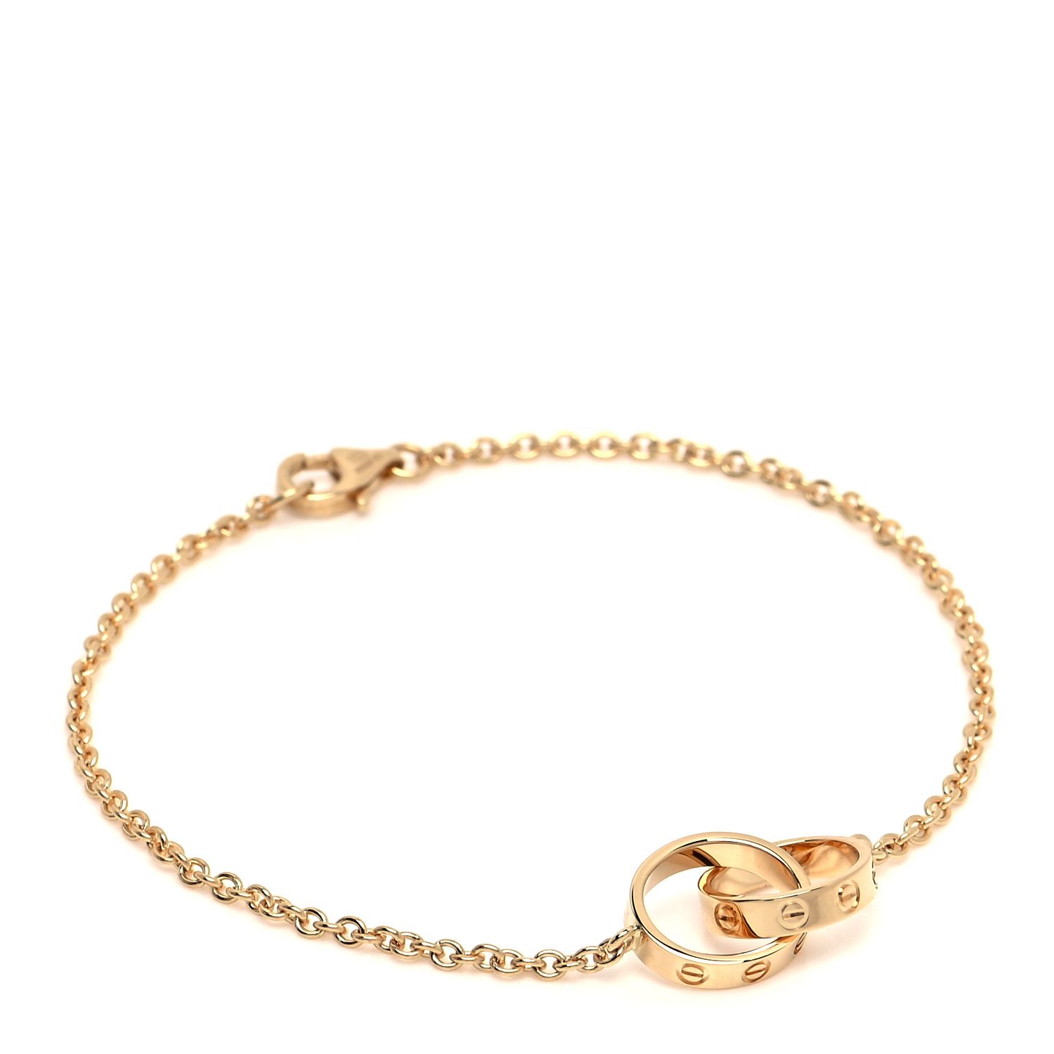 CARTIER

18K Yellow Gold Interlocking LOVE Bracelet | Fashionphile