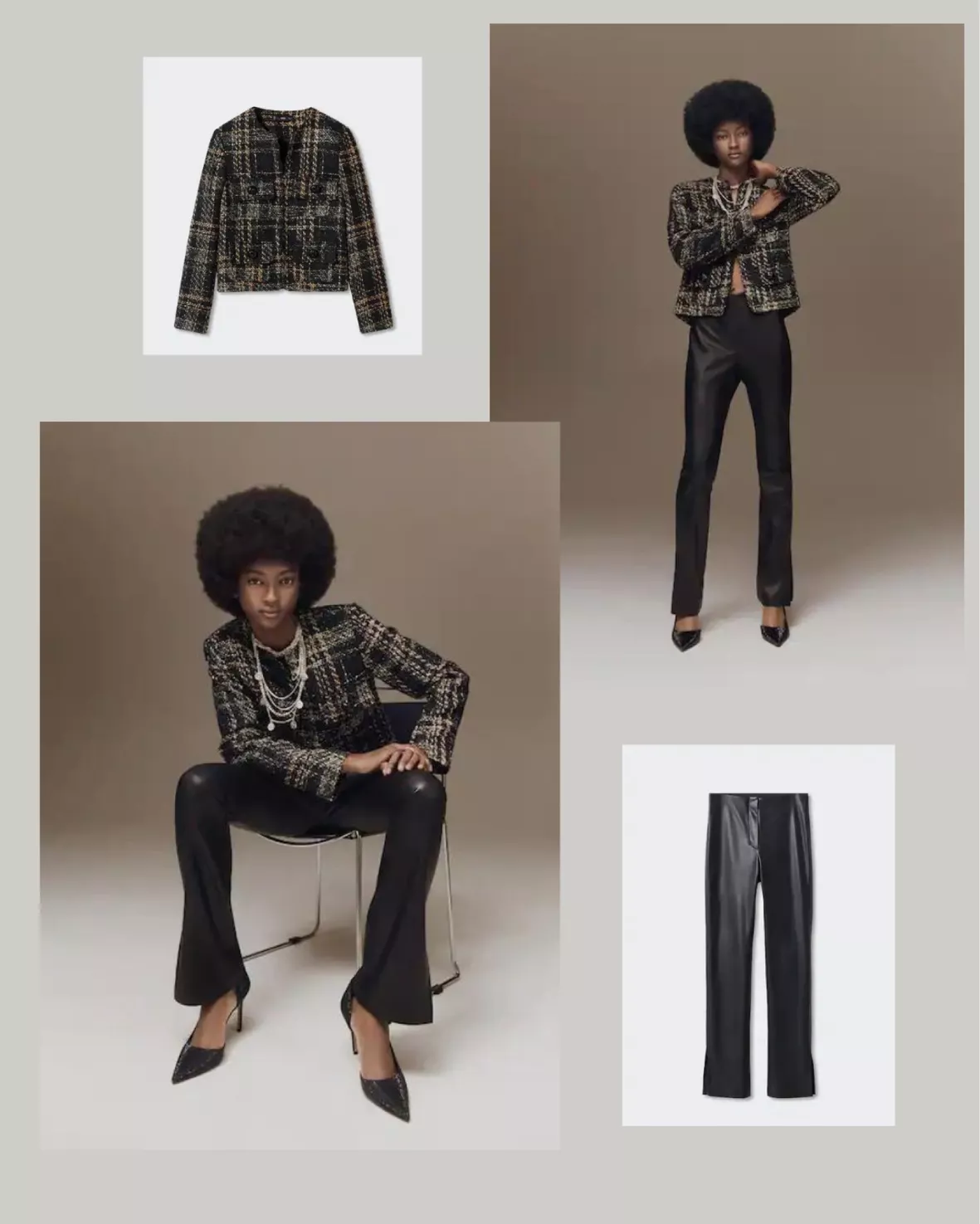 Pocket tweed jacket - Women curated on LTK