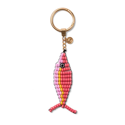 Bogg'd & Charmed  - Beaded Fish Coral/Pink Taffy | Bogg