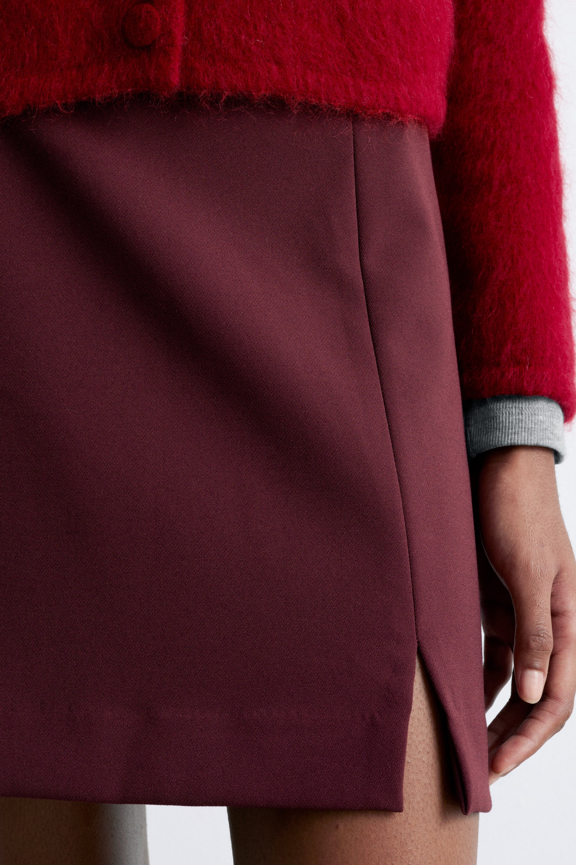 High-Waist Mini Skirt | H&M (UK, MY, IN, SG, PH, TW, HK)