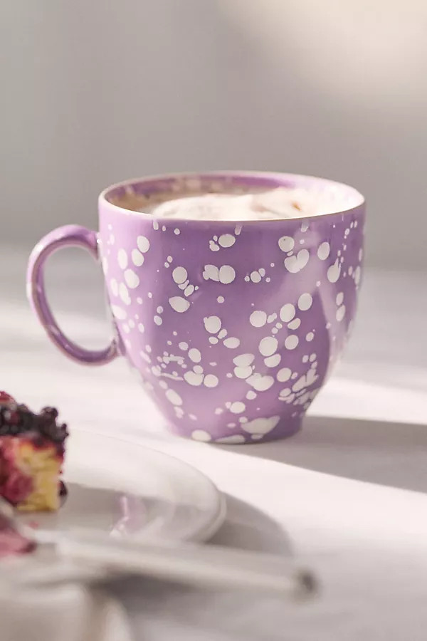 Splatter Portuguese Stoneware Mug | Anthropologie (US)