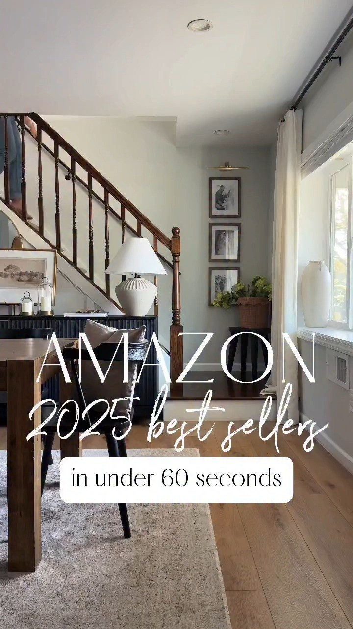 Amazon sent me a list of the 2025 best sellers for the home — over 20 items you actually love, not just scroll past.

If you’re new here, this reel pretty much sums up my style: practical, elevated, and worth every penny.
I’ve tested every single one so you don’t have to. 

// Amazon, Amazon Finds, Amazon Home, Amazon Home Finds, Amazon Home Decor, Amazon Home Decor Finds, Amazon Home Decor Must Haves, Cozy Home, Cozy Home Decor, Amazon Home Must Haves, Amazon Home Essentials, Electric Fireplace, Wireless Picture Light, Privacy Planters, King Bed Pillows, Throw Pillow Covers, Retractable Charger, Berry Stems, Frame Tv, Cord Organizer, Plant Riser, Sofa Cover, Cable Organizer, Charging Station, Runner Rug, Candle Cloche, Fluted Cabinet, Pebble Ice Maker, Mattress Vacuum, Pull Out Cabinet Drawer, Adhesive Gel, Paint Touch Up, Drying Stone Mat, Wooden Utensils, Bath Mat, Wall Hooks, Dish Drying Mat 

 #LTKmomlife #LTKSeasonal #LTKHome