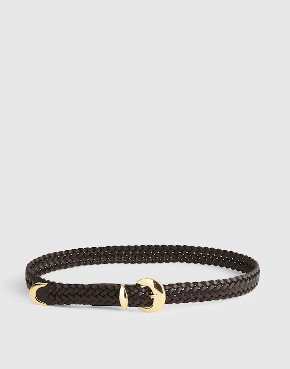Domed-Buckle Wide Belt | Madewell