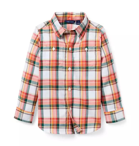 Plaid Flannel Shirt | Janie and Jack