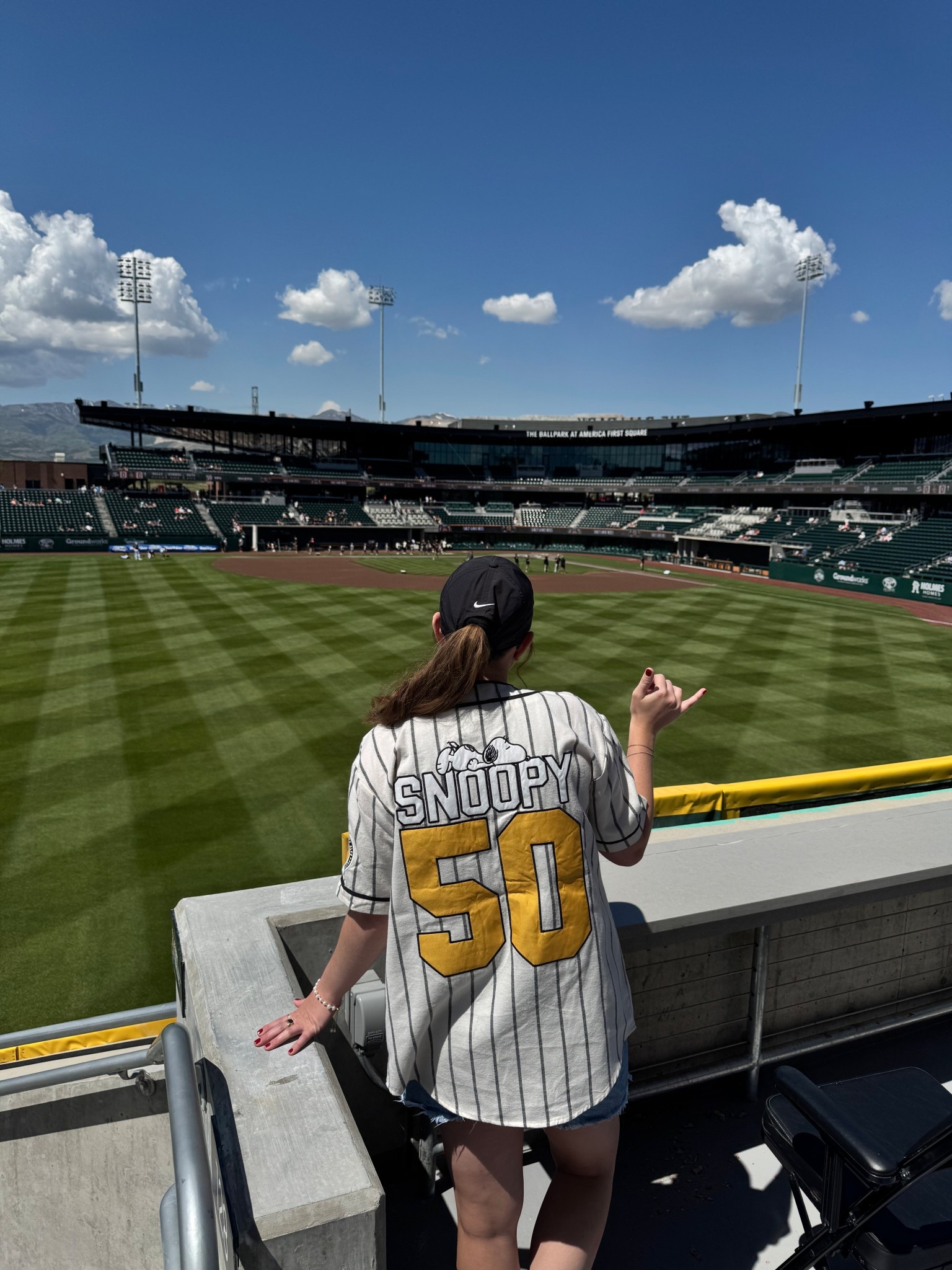 Baseball game jersey 🐝

#LTKSummerEdit #LTKSeasonal #LTKStyleTip
