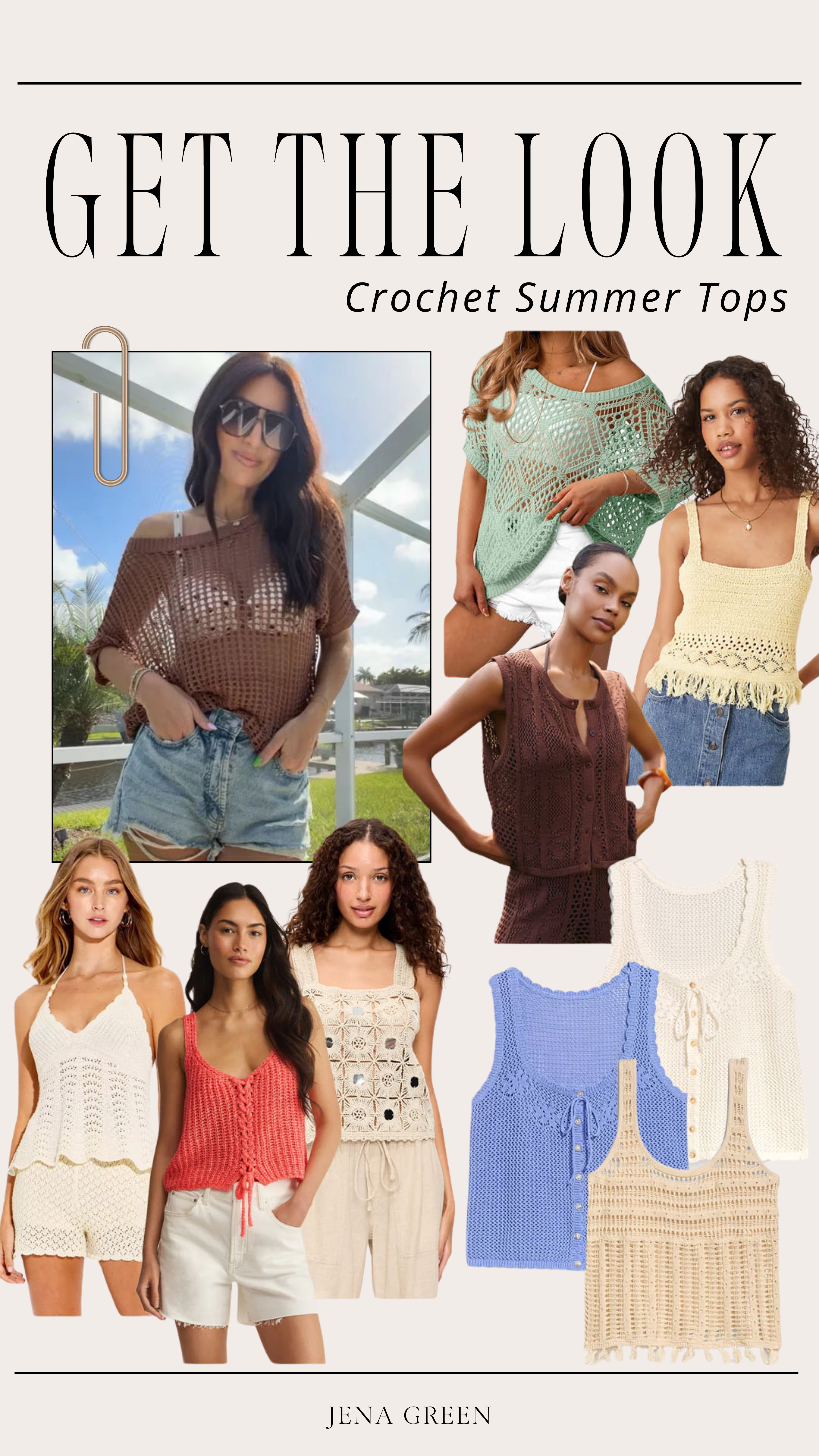 Crochet Summer Tops | Crochet Tops | Crochet Summer Tanks 

 #LTKootd #LTKSeasonal