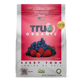 4 lbs. Organic Berry Food Dry Fertilizer 5-4-4 | The Home Depot