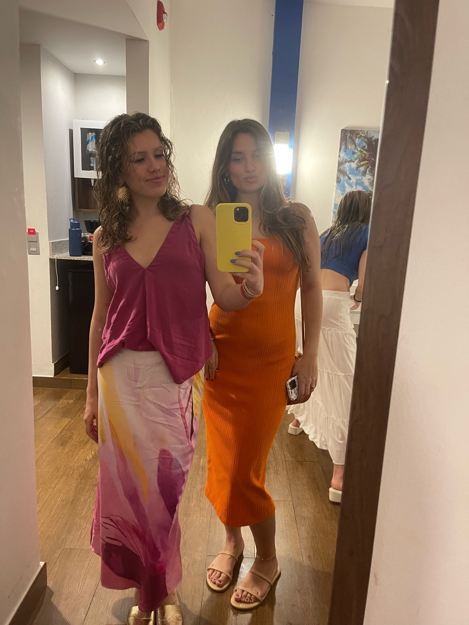 Shirt- “All Mine Top” from FP
Skirt- The Elyse Midi from Anthro