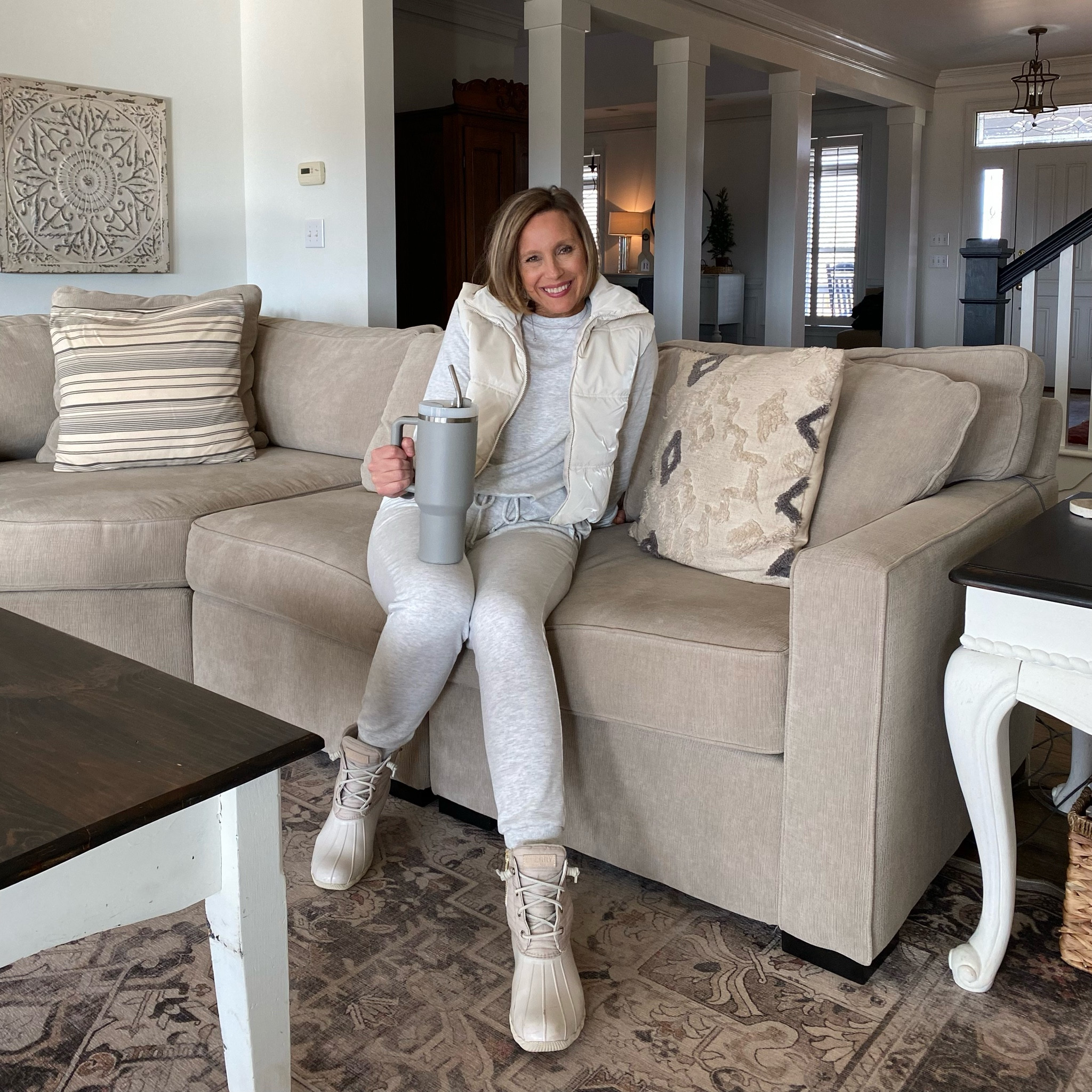 I dressed for rain and was surprised by the sun! Regardless, I’m always in something cozy. My boots are on sale and permanently reduced. Good inventory left but grab them while they’re available.

#LTKMostLoved #LTKstyletip #LTKfindsunder50