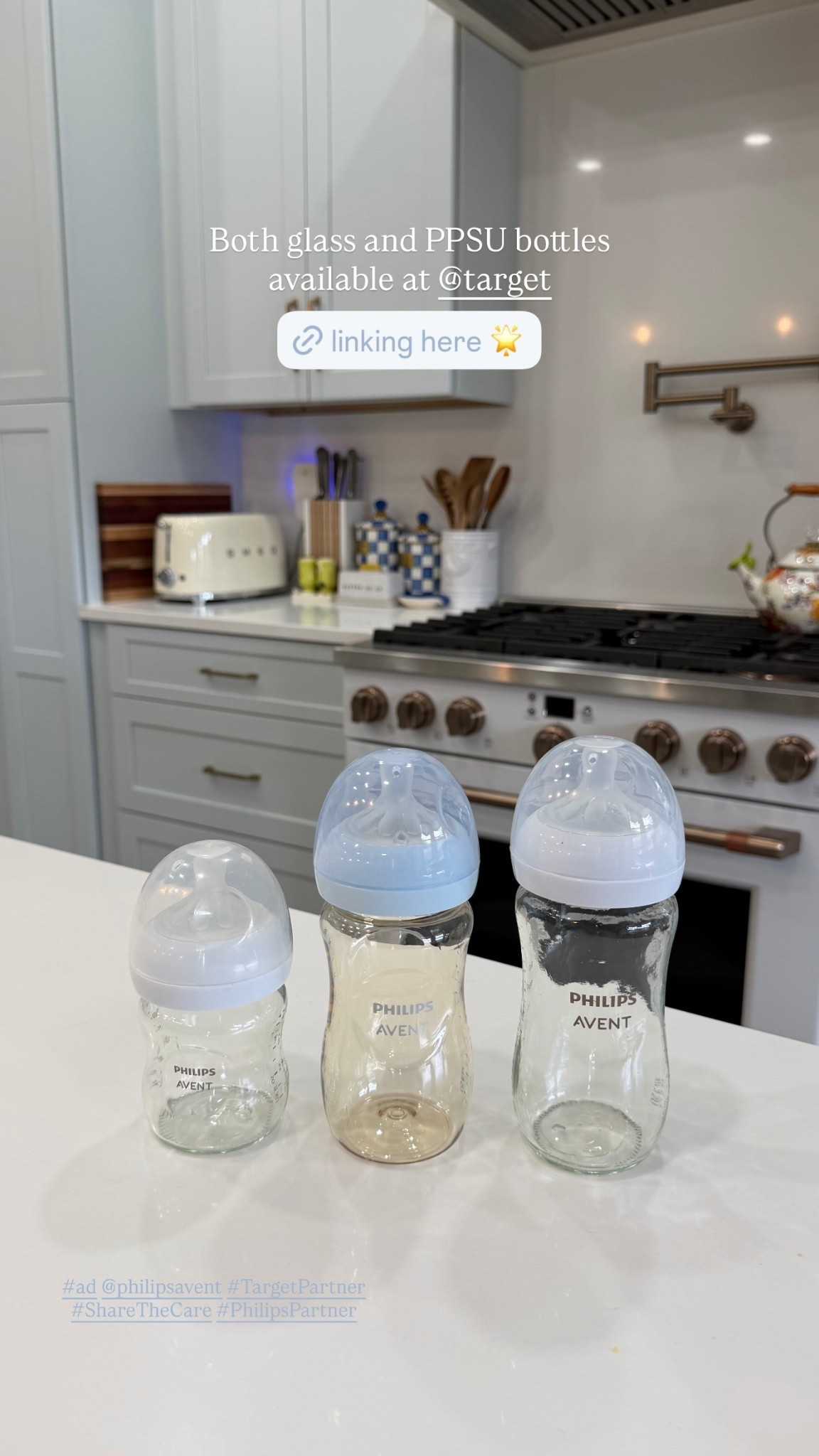 #ad #PhilipsPartner New bottles for my baby girl! 💓 @Target @philipsavent 
#TargetPartner #ShareTheCare