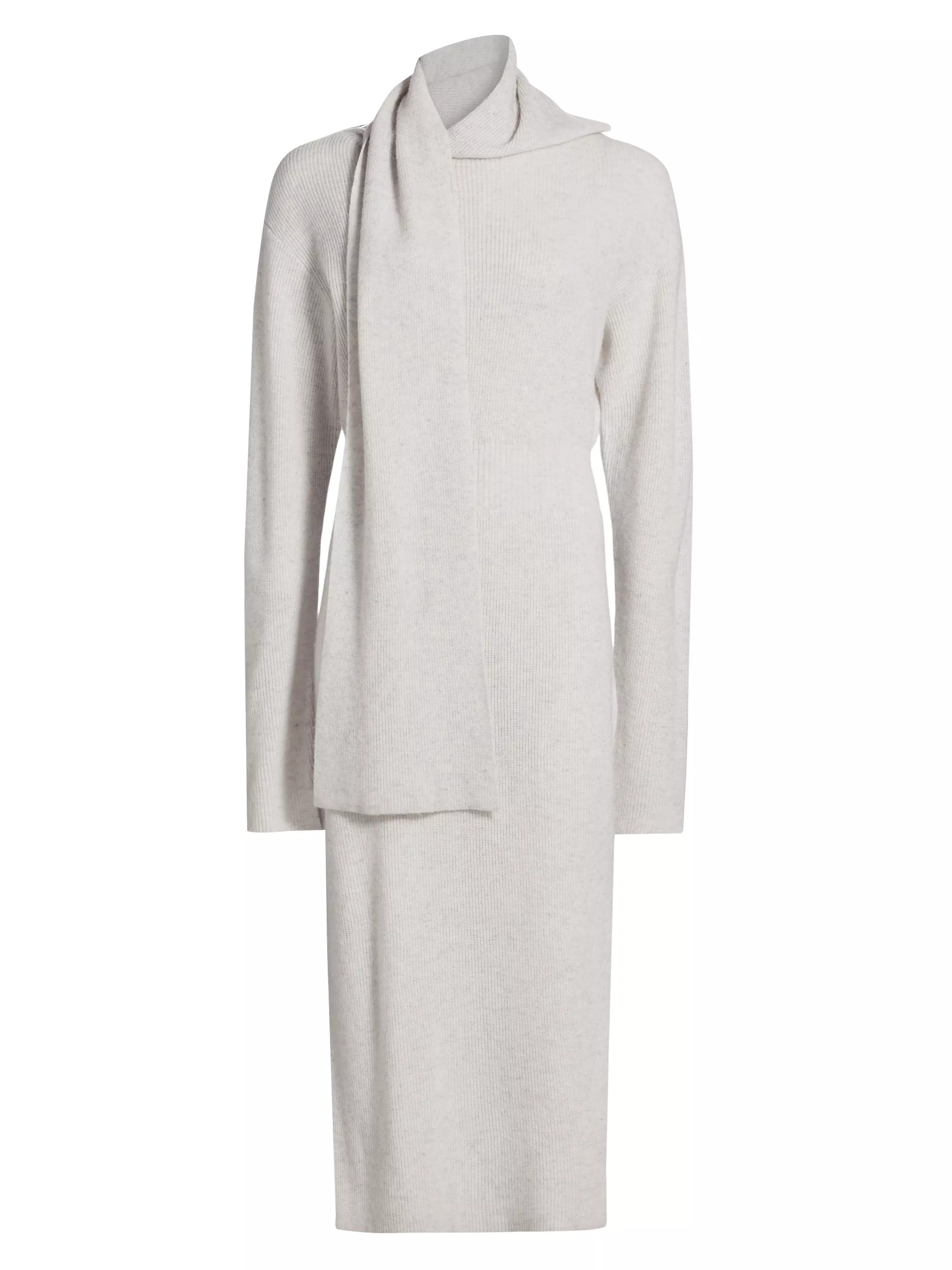 Liliana Scarf Wool-Blend Sweaterdress | Saks Fifth Avenue