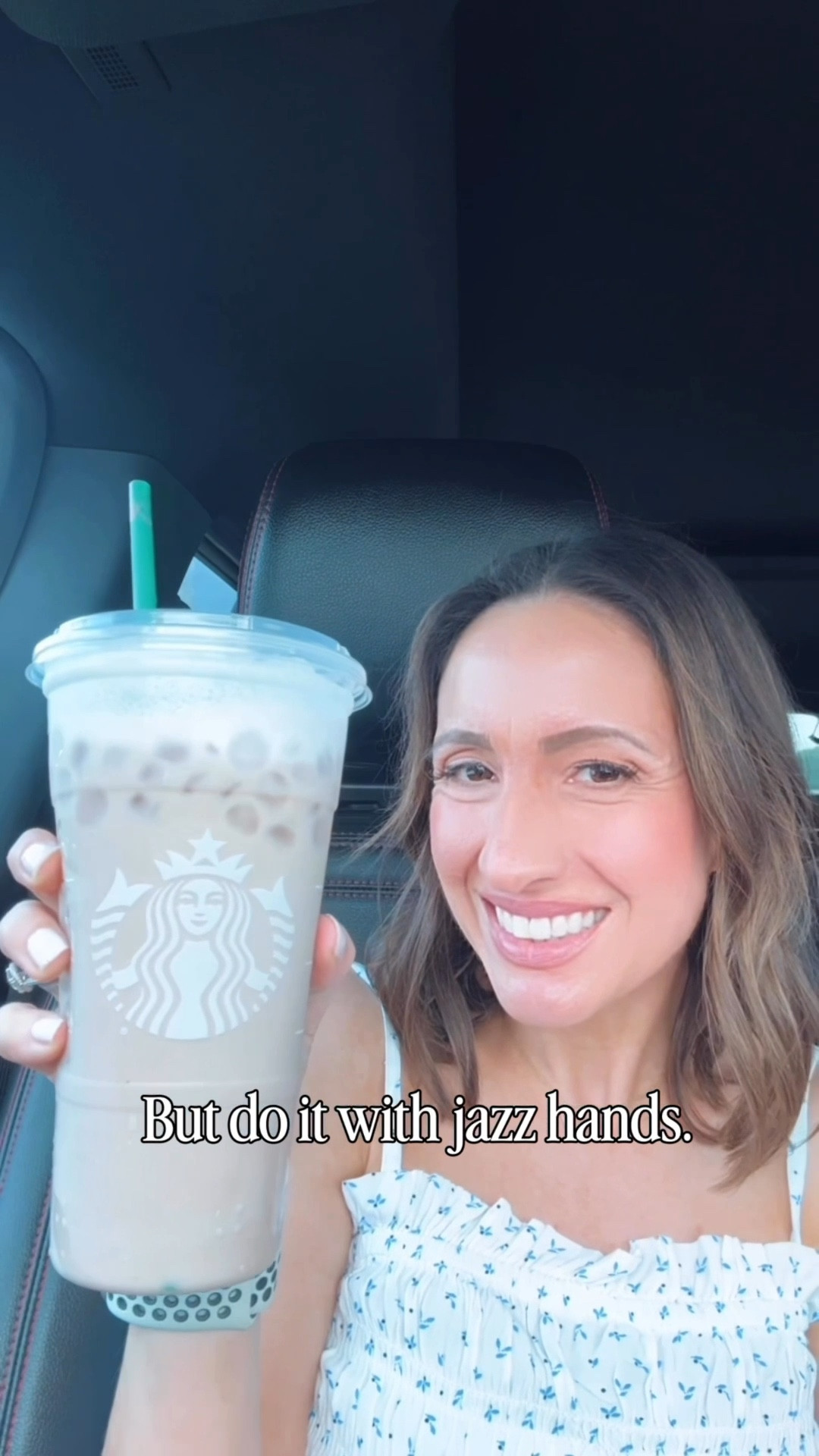 Good morning! Spring fashion calls for adding this pretty floral top with adjustable straps. 
It’s so pretty. 
I wore it tucked in, but it cute in tucked. It gives an understated peplum vibe. 
Levi’s are mid rise and hit just right. Love them. They run true to size. 5’0 and under get them hemmed. You’ll love the fit so much more. 
Starbucks because I’m not wasting a treat for another day. 

This outfit would be great for a girls lunch, lunch date with the boyfriend, girlfriend, etc, and it’s just so cute. 
Petite outfit 
Petite style 
Spring style 
Spring top 
Floral top 

#LTKmomlife #LTKPetite #LTKOver40