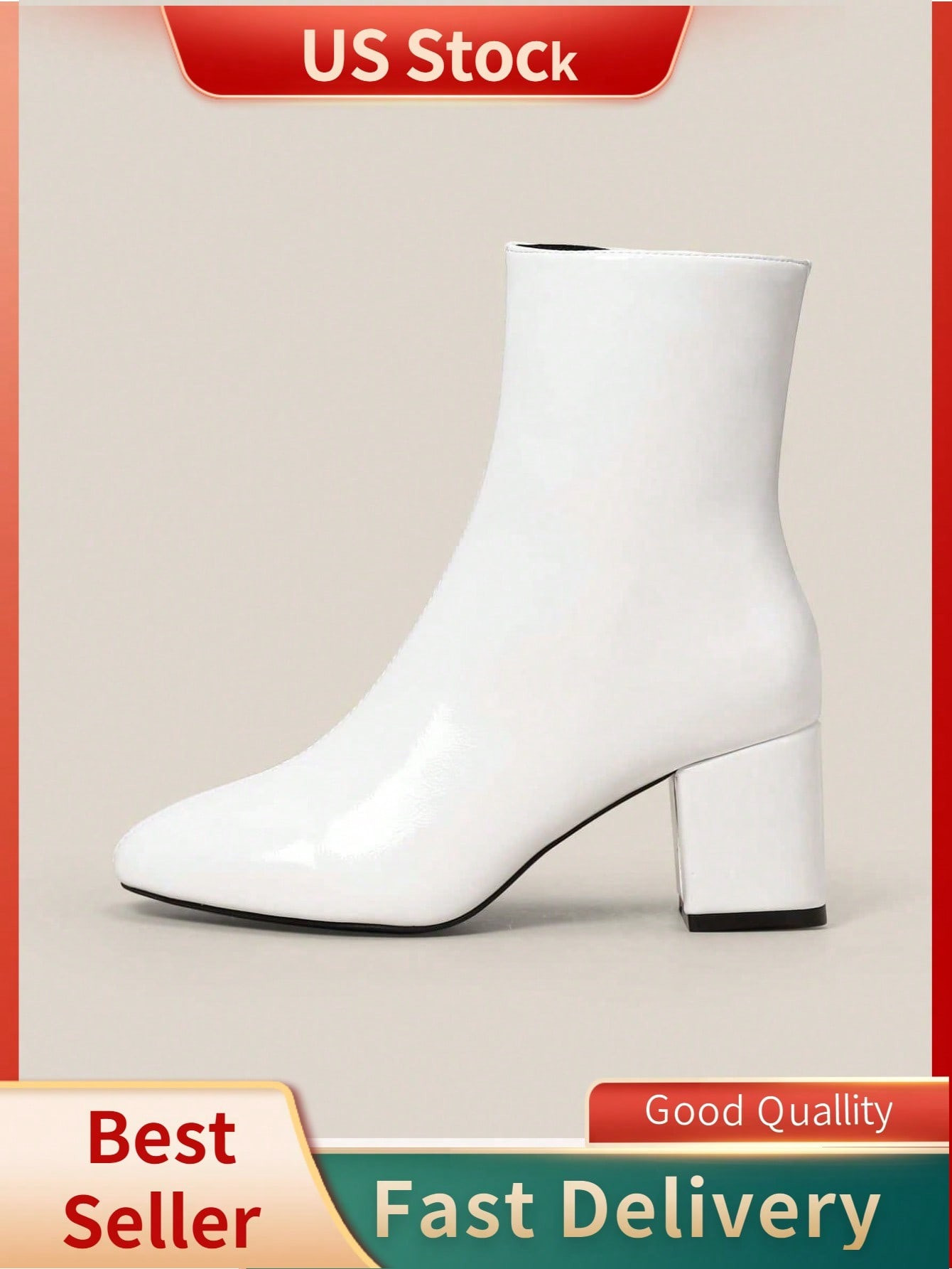 Women's Fashionable Outdoor Winter Boots In White | SHEIN