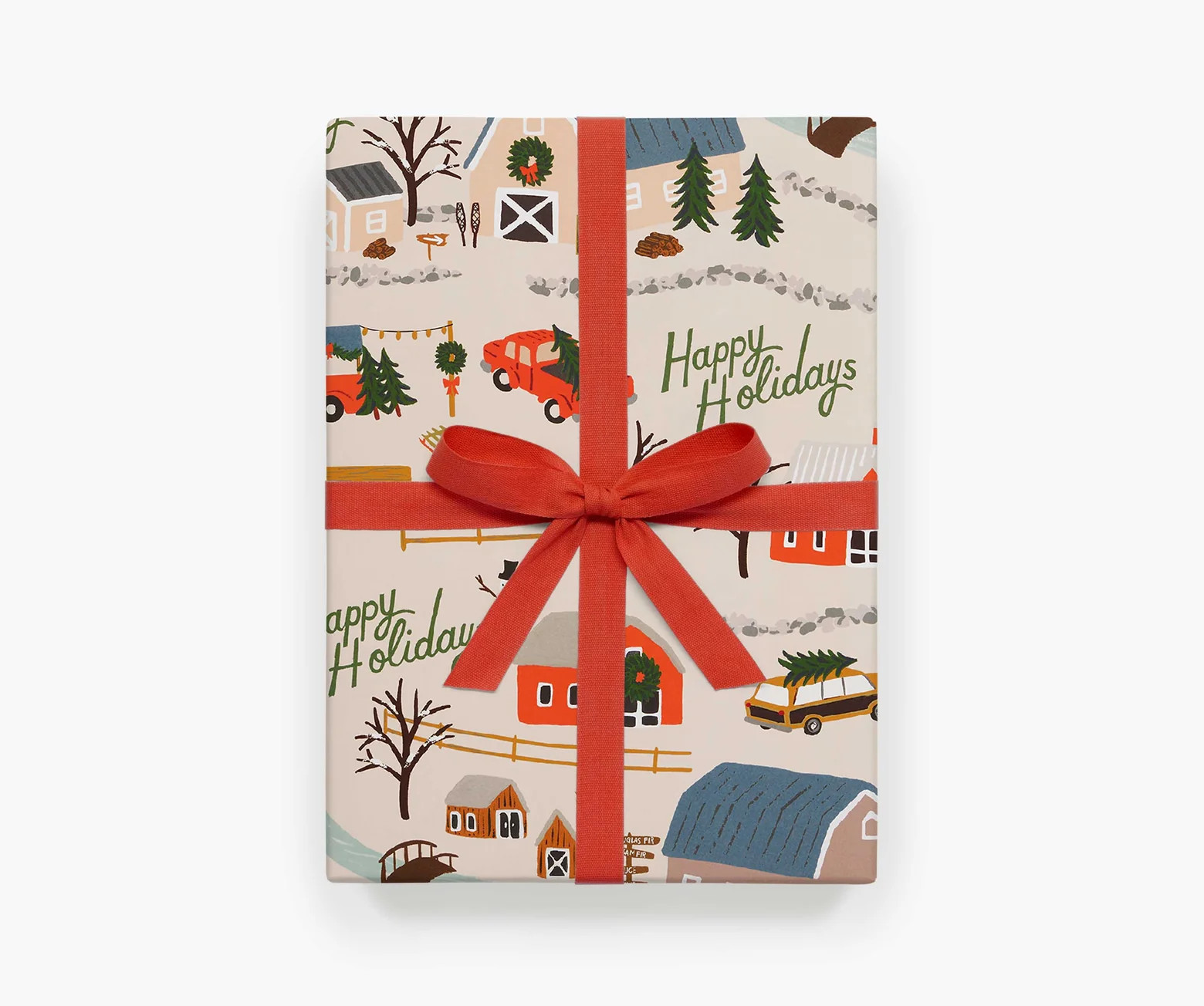 Holiday Wrapping Sheets - Holiday Tree Farm | Rifle Paper Co.