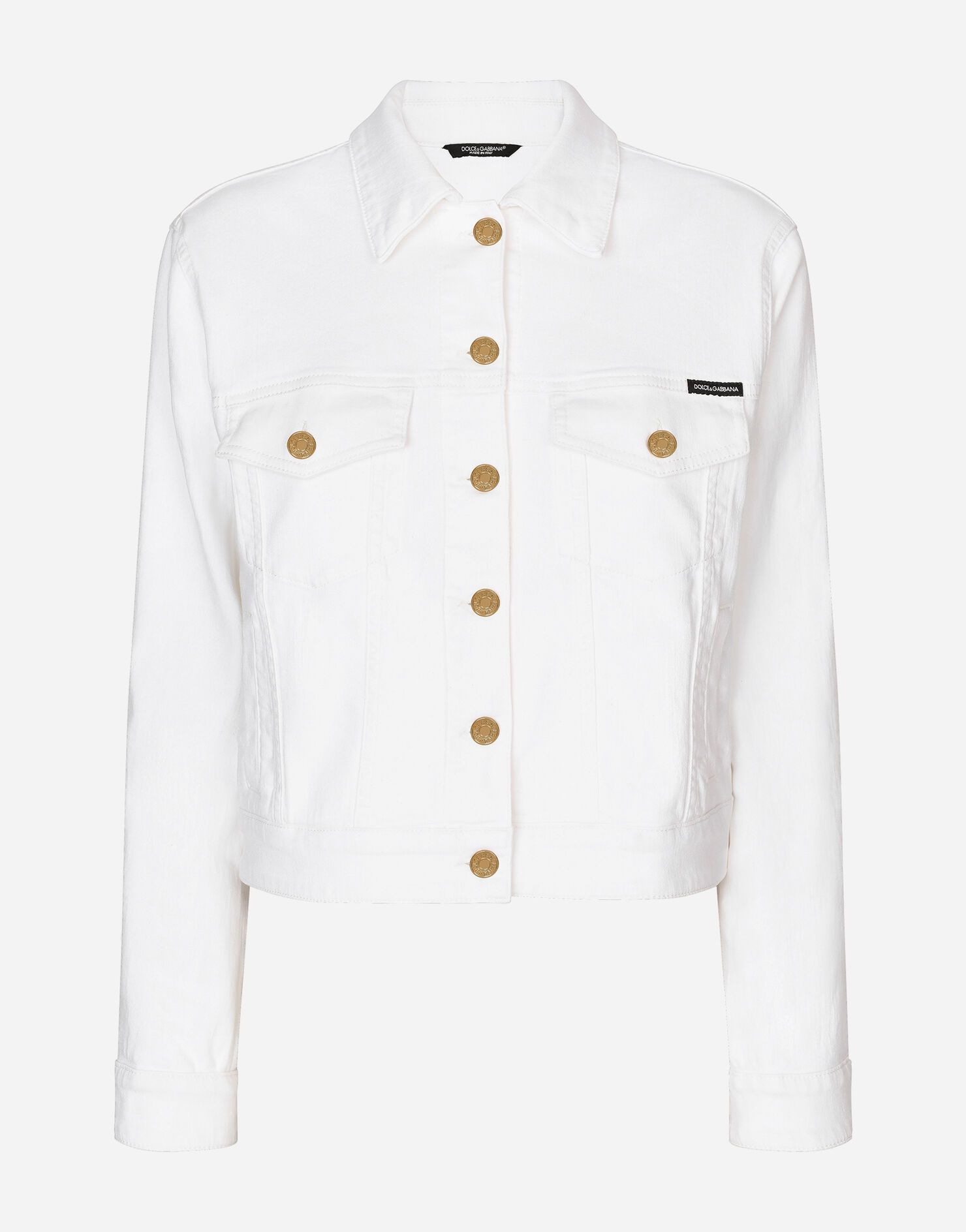 White denim jacket | Dolce & Gabbana - INT