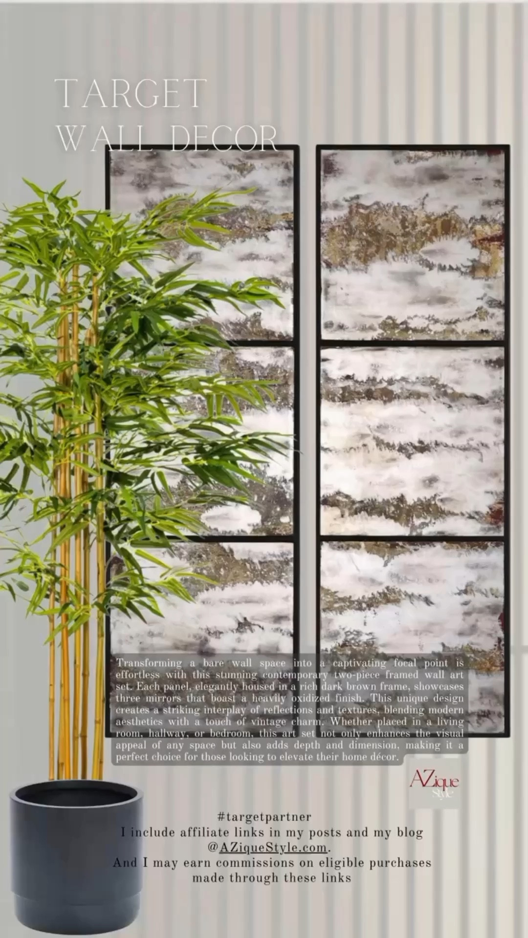 My dear friends, introducing new portion of interior decor finds - functional and captivating wall decor, eye indulging nature friendly accent decors. All finds are highly versatile and in neutral but contrast color palette. Great for elegant gifting this upcoming season. All finds can be purchased online through my LTK store. Comment for links and come back for more:) See you!:) #aziquestyle #homestyling #decoritems 

#LTKGiftGuide #LTKHome #LTKVideo