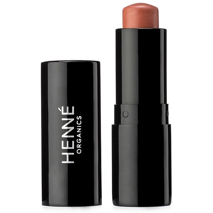 Henné Organics Luxury Lip Tint - Moisturizing, Sheer Natural Color - Bare (Pink Nude) | Amazon (US)