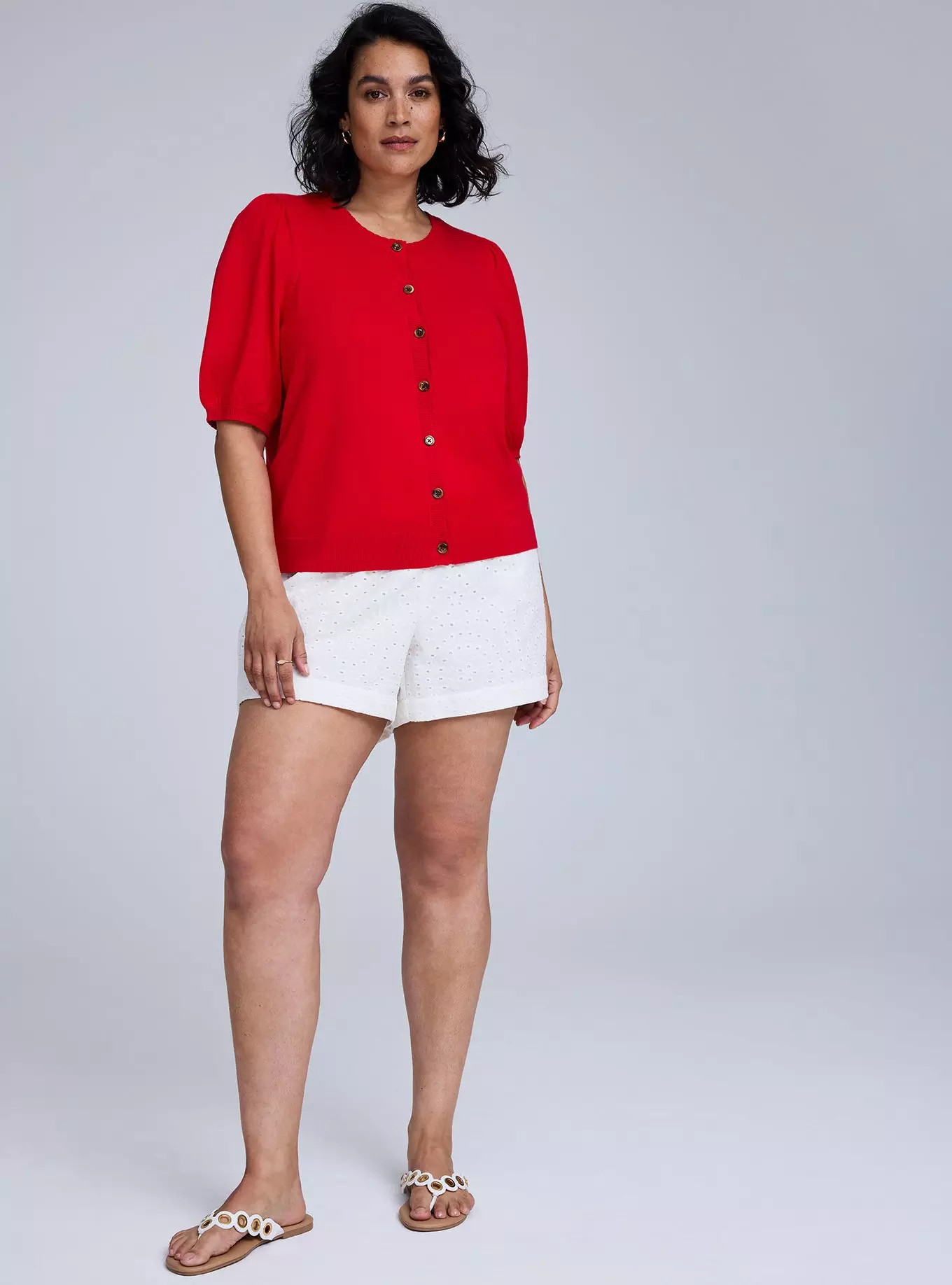 Belle Isle Scalloped Cardi | Torrid (US & Canada)