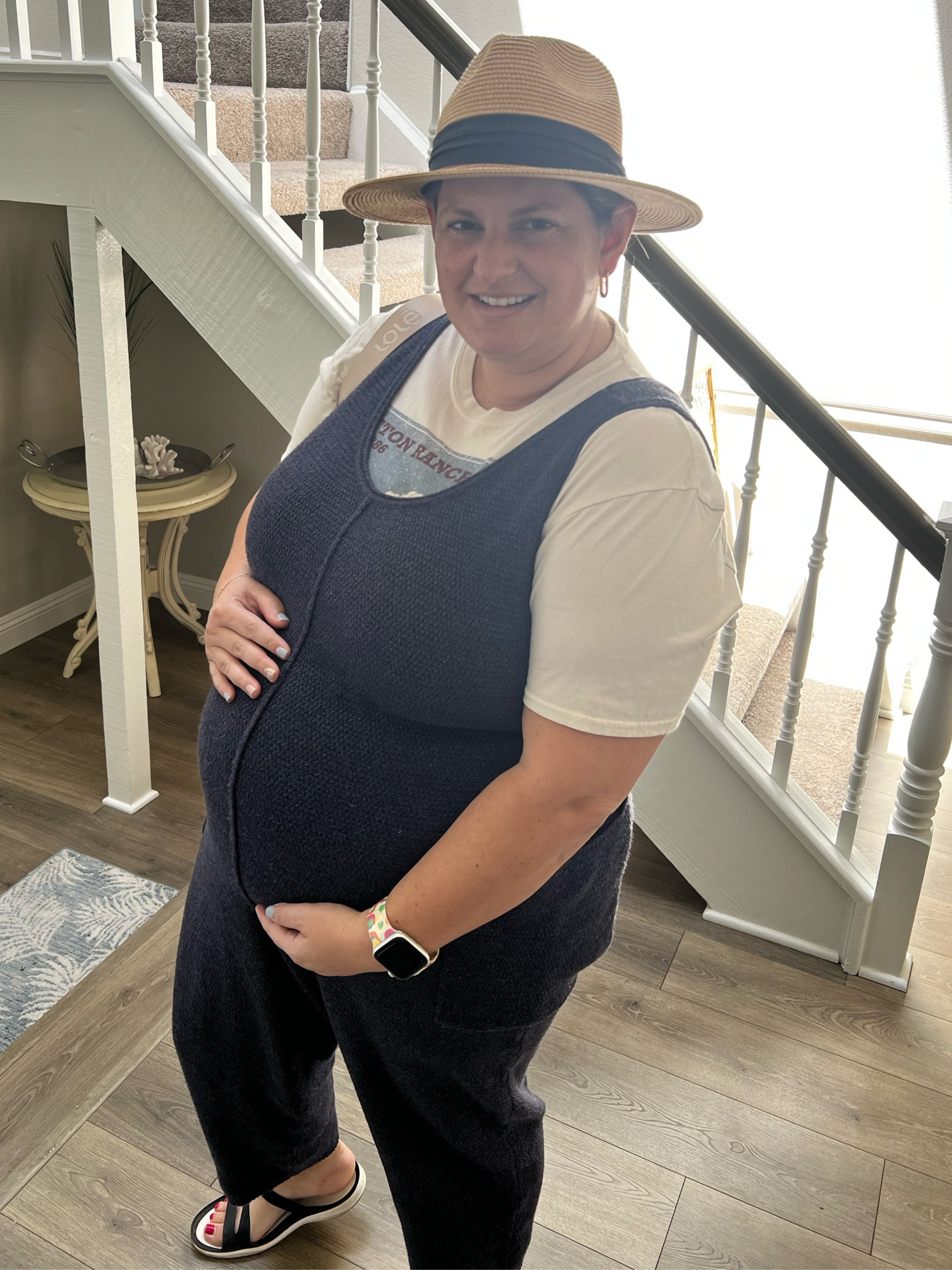 Casual bump friendly jumper.
So comfy, I have in 2 colors!

#LTKfindsunder100 #LTKplussize #LTKbump