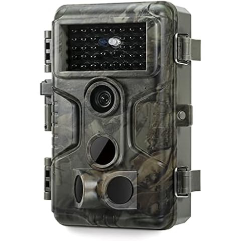 P70 Trail Camera, 64MP 1296p, No-Glow IR Night Vision, Motion Activated, Waterproof, Game Camera | Amazon (US)