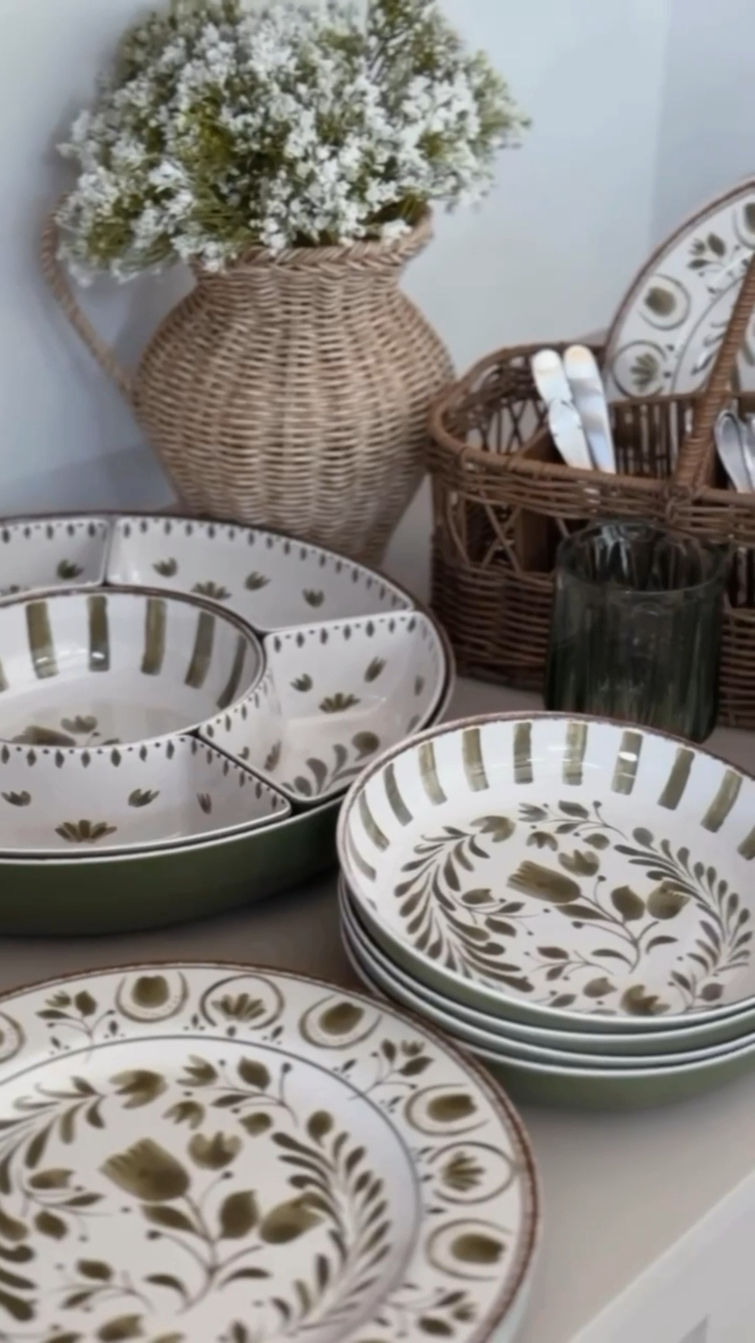 Getting this beautiful plate ware set from WALMART up on our new Walmart patio table & can hardly wait to share! Anthro vibes much?! 😍

#LTKSeasonal #LTKFindsUnder50 #LTKHome