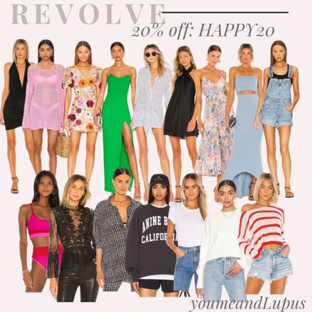 Revolve 20% site wide sale with code: HAPPY20, sale, Revolve funds, dresses, swim, tips, coverups, sweaters, youmeandlupus, jeans, cute, sweatshirts

#LTKSeasonal #LTKsalealert #LTKSpringSale