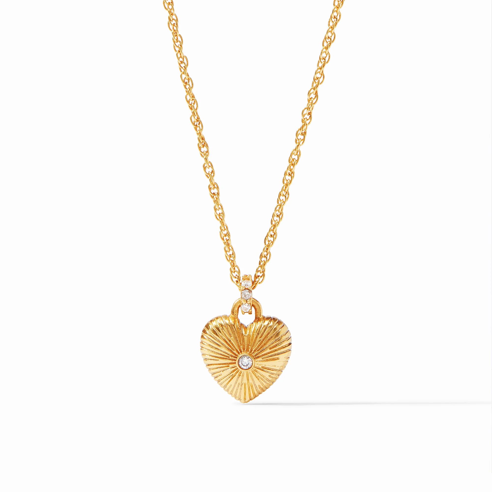 Esme Heart Solitaire Necklace | Julie Vos | Julie Vos