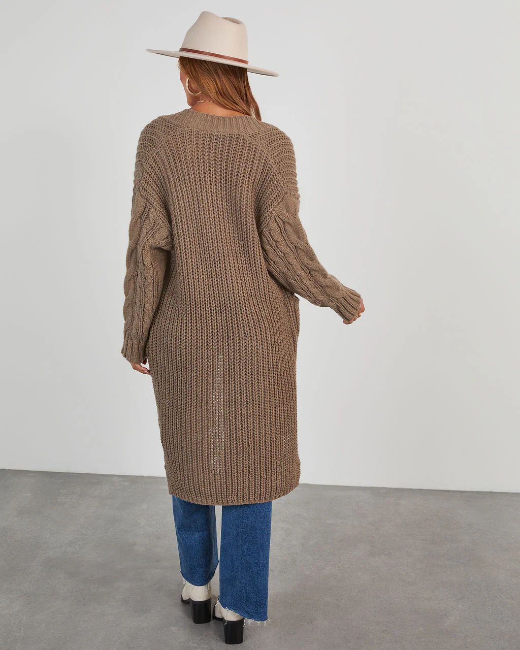 Ludlow Cable Knit Duster Cardigan | VICI Collection