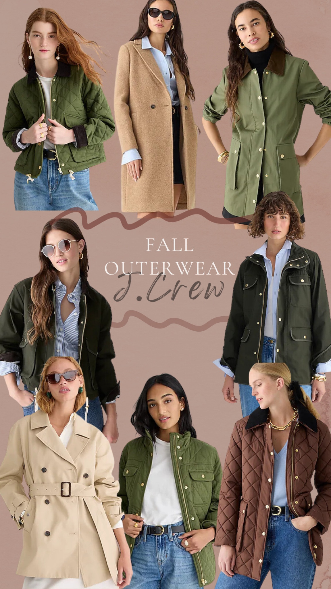 Fall outerwear from J. Crew

#LTKstyletip #LTKSeasonal #LTKfindsunder50