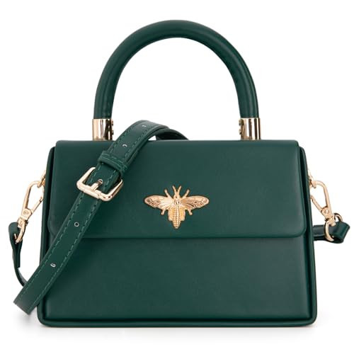 Milan Chiva Mini Purse Small Top-Handle Handbags for Women Bee Purse MC-399GN | Amazon (US)