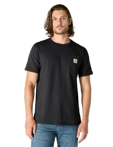 Carhartt Men's Force Relaxed Fit Midweight Short-Sleeve Pocket T-Shirt | Amazon (US)